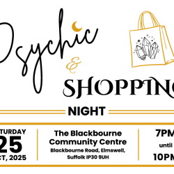 Psychic & Shopping Night Elmswell