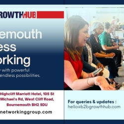 Bournemouth B2B Growth Hub Business Networking Event- 2nd October 2025