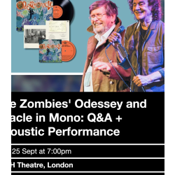 The Zombies' Odessey and Oracle in Mono: Q&A + Acoustic Performance