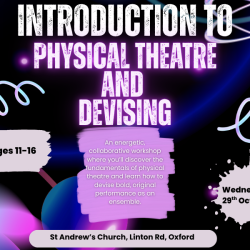 Creation Theatre Half-Term Workshop: Introduction to Physical Theatre & Devising 