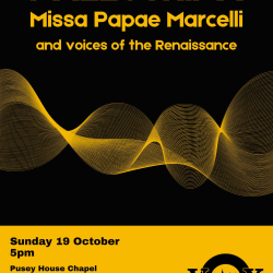 Palestrina Missa Papae Marcelli and Voices of the Renaissance - vOx Chamber Choir