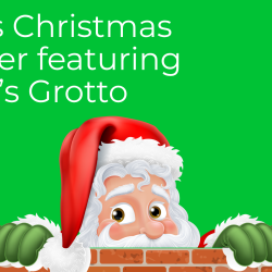 Christmas Cracker featuring Santa's Grotto