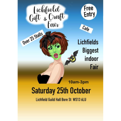 Lichfield Gift & Craft Fair  Saturday 25th October 2025  Lichfield Guild Hall