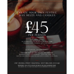 Christmas Candle & Wax Melt Workshop at Dark Foundry No.8!