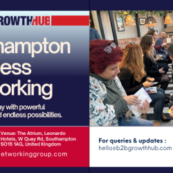 Southampton B2B Growth Hub Business Networking Event- 5th November 2025