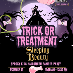 Enchanted Sleeping Beauty Halloween Pamper Party