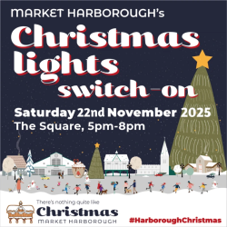 Christmas Lights Switch On - Harborough Town