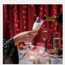 Oh so fabulously festive...  Christmas Ball at Kettering Park Hotel