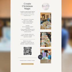 Christmas Card Workshop with Roselle