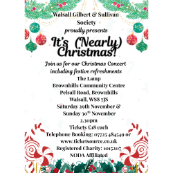 It’s (Nearly) Christmas! – Festive Concert in Brownhills, Walsall