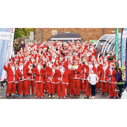 🎅 Salop Santa Dash 2025 – Festive 5K for Severn Hospice