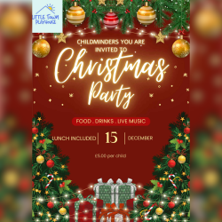 Childminders Christmas Party at Little Town Playhouse