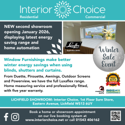 Winter Sale Event – Blinds, Curtains & Shutters in Lichfield
