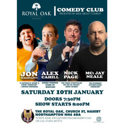 Fantastic Comedy Night at The Royal Oak