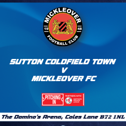 Sutton Coldfield Town FC Vs Mickleover FC