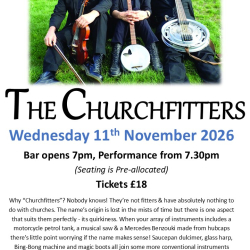 Live Music with The Churchfitters