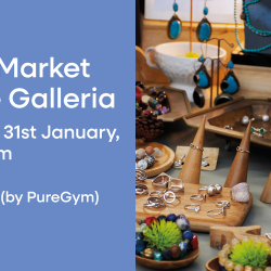 MONTHLY CRAFT MARKETS COMING TO THE GALLERIA