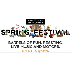 Ludlow Spring Festival 2026 – Food, Drink, Music & Family Fun at Ludlow Castle