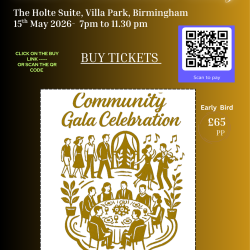 May 2026 Community Gala Dinner & Entertainment 