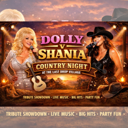 Dolly v Shania Country Night at The Last Drop Village