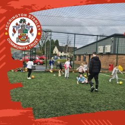 Mixed Football Sessions with Accrington Stanley