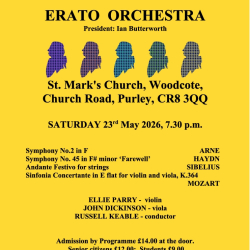 Erato Orchestra Concert – May 2026