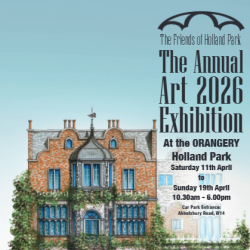 The Friends of Holland Park Art Exhibition 2026