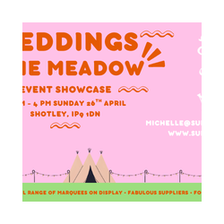 Weddings in the meadow - Suffolk Marquees Showcase 2026