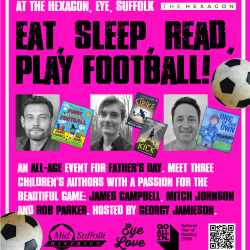 Father's Day Event: Eat, Sleep, Read, Play Football!