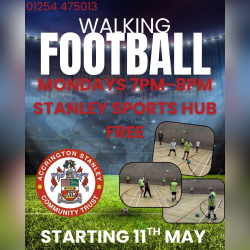 Walking Football at Stanley Sports Hub