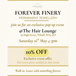 Join Forever Finery for a sparkling pop-up event this Saturday ✨
