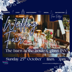 The barn at the bottle & glass INN Wedding Fair