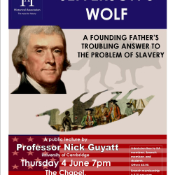 Jefferson’s Wolf: A Founding Father’s Troubling Answer to the Problem of Slavery