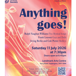 Teddington Choral Society summer Concert