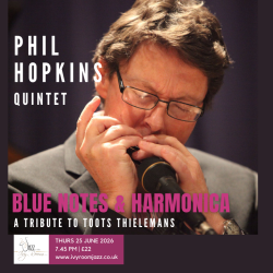 JAZZ  NIGHT - 5 PIECE BAND "BLUE NOTES & HARMONICA"