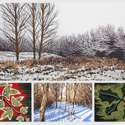 Lino Print Workshop - Winter