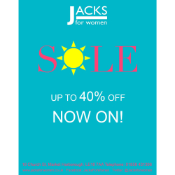 Jack's Summer Sale is in Full Swing!