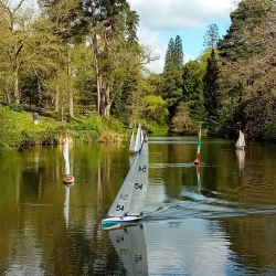 Model Boats on the Lake 