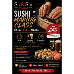 Learn How To Make SuShi