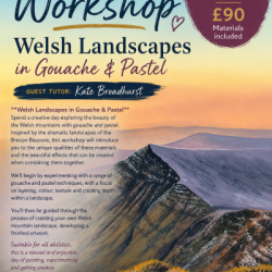 Welsh Landscapes Workshop - Art School Wales 