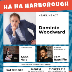 Ha Ha Harborough, Comedy Night at Harborough Theatre