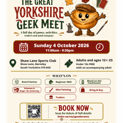 The Great Yorkshire Geek Meet
