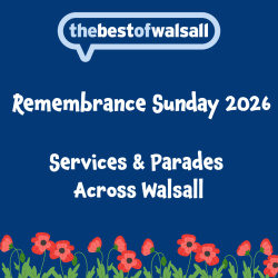 Remembrance Sunday 2026 in Walsall | Services, Parades & Wreath-Laying Ceremonies