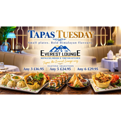 Tapas Tuesday Himalyan Flavours at Everest Lounge