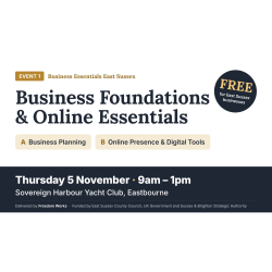Business Foundations & Online Essentials – Free Workshop for Eastbourne Businesses