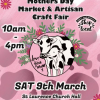 Mothers Day Market & Artisan Craft Fair  10AM-4PM 
