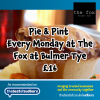 Pie and Pint at The Fox