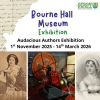 Bourne Hall Audacious Authors Exhibition