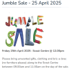 1st Claygate Scouts Jumble Sale  - 25th April 2025