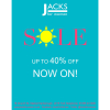 Jack's Summer Sale is in Full Swing!